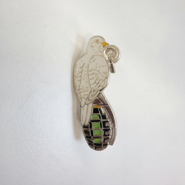 Peace Offering enamel pin