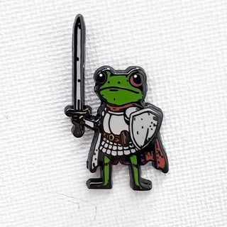 Frog Warrior Pin No. 2