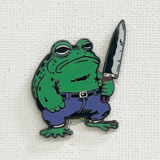 Brute Frog Pin