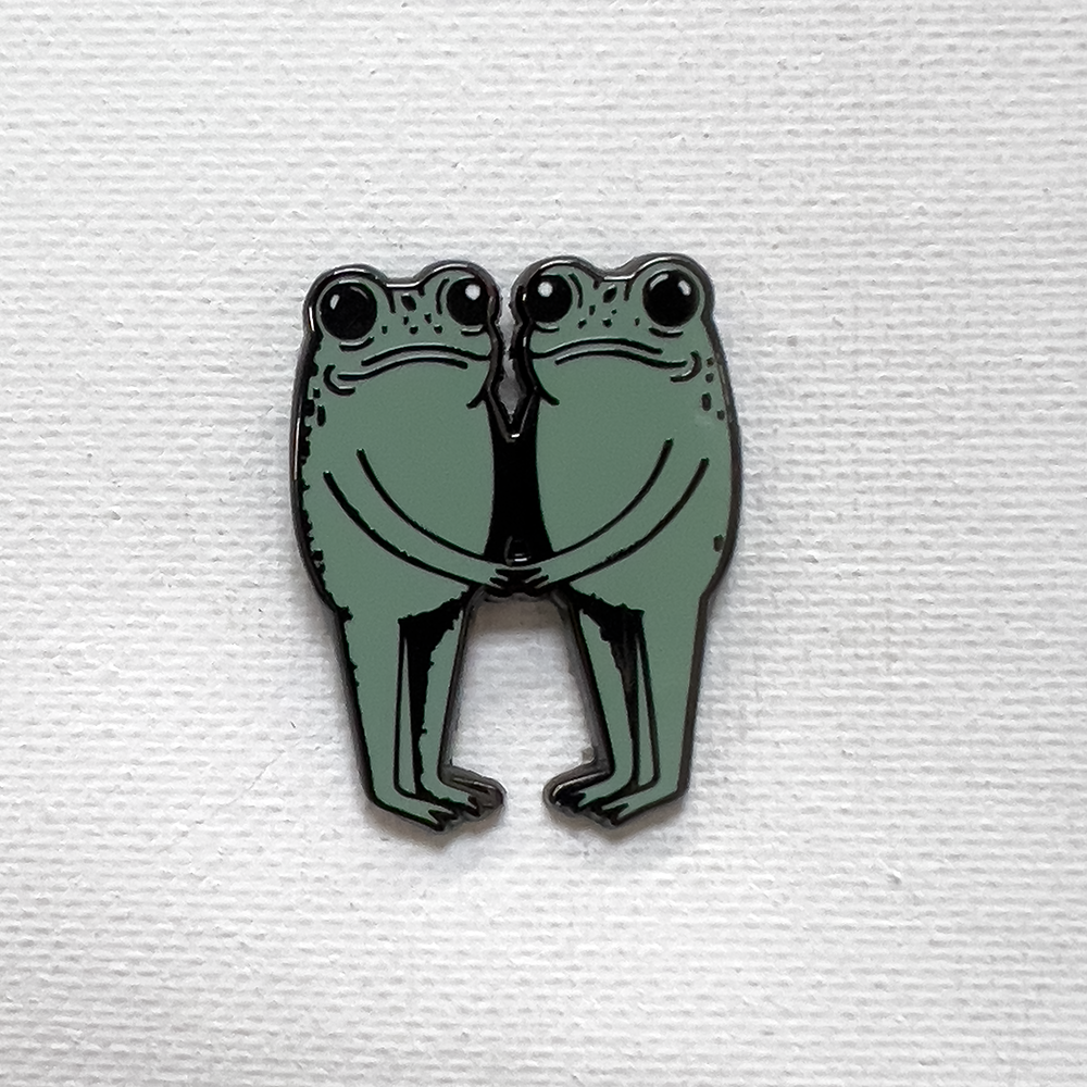 Strike Gently Co. | Frog Friends Pin