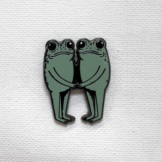Frog Friends Pin