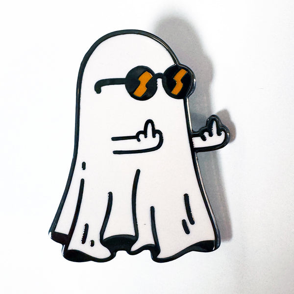 Unfriendly Ghost Pin