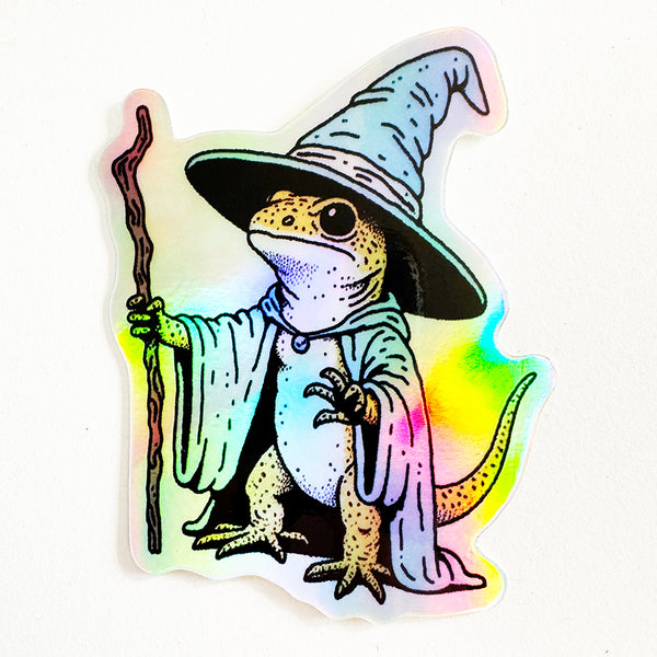 Lizard Wizard Sticker (Limited Drop 12/11/24)
