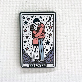 Lovers Tarot Pin (Color Variant)