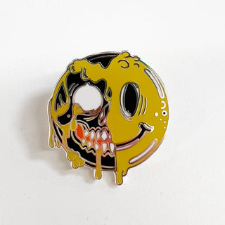 Melting Face Pin