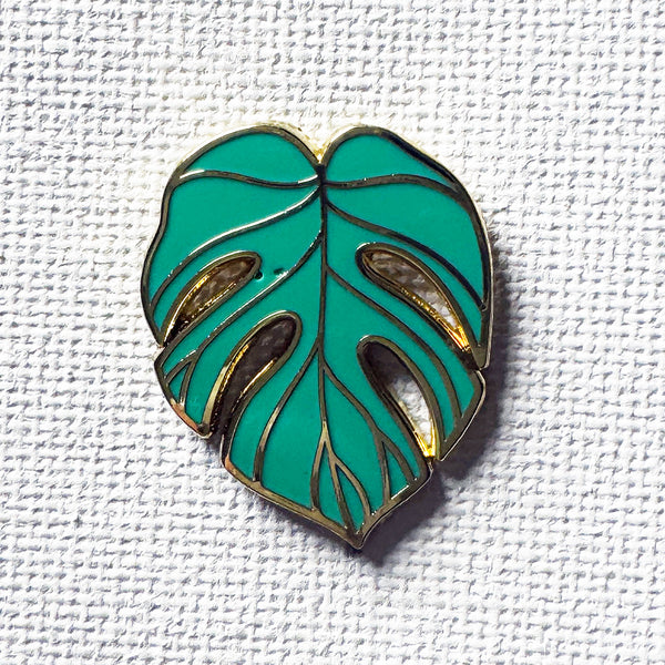 Monstera Leaf Pin