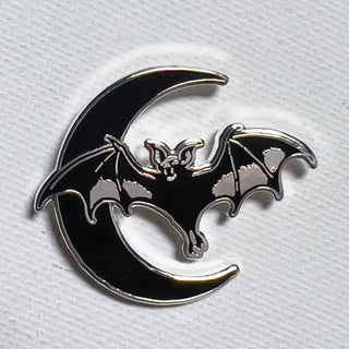 Moon Bat Pin