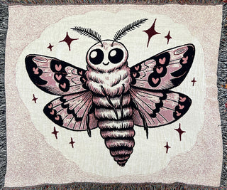 Cute Moth Blanket
