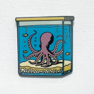 Octopus Aquarium Pin