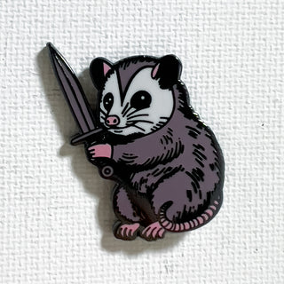 Knife Possum Pin No.2