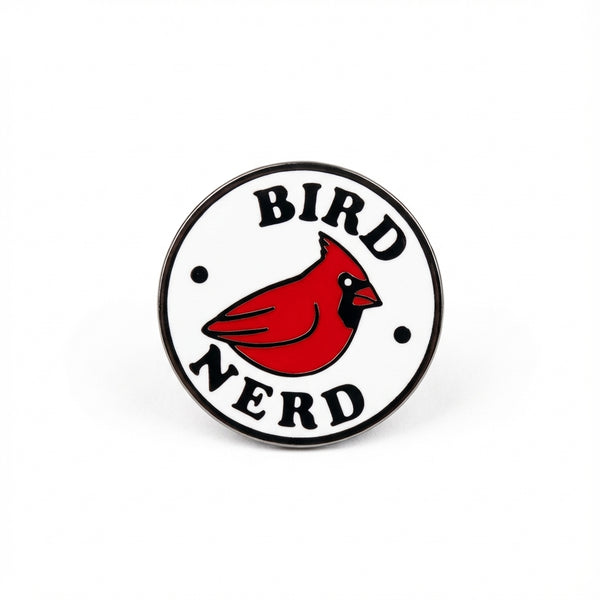 Bird Nerd Pin