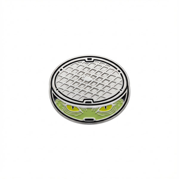Sewer Monster Pin