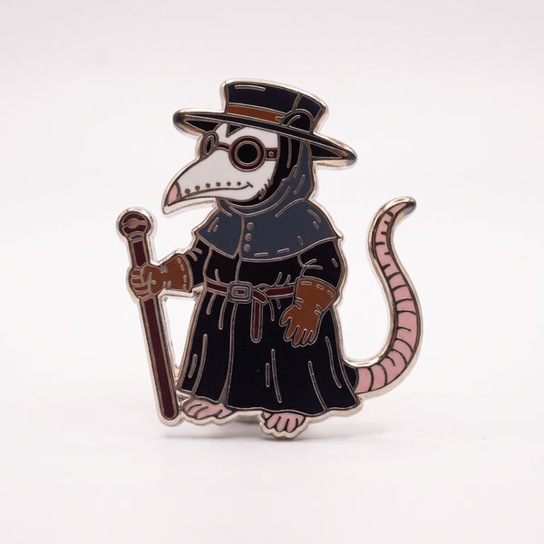 Plague Rat enamel pin