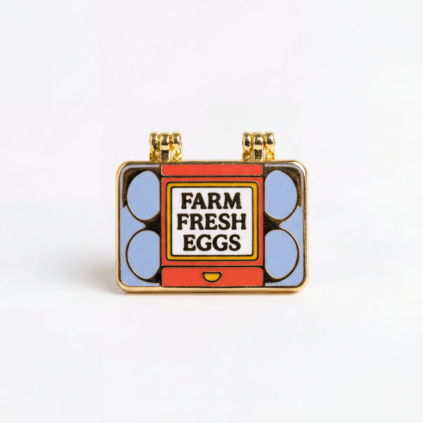 Egg Carton Pin (Deluxe)