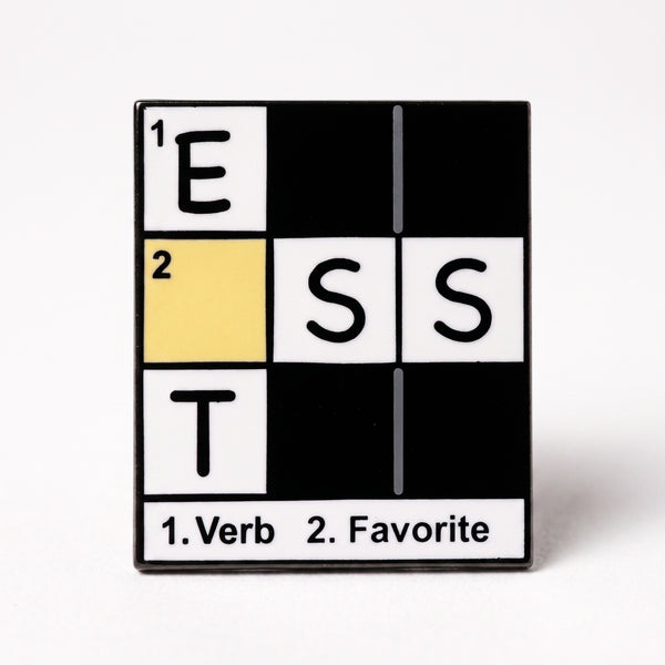 Crossword Pin