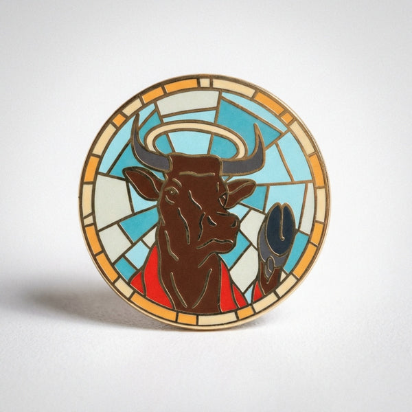 Holy Cow Pin (Gold Variant)