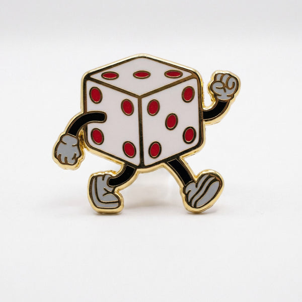 Tumbling Dice Pin
