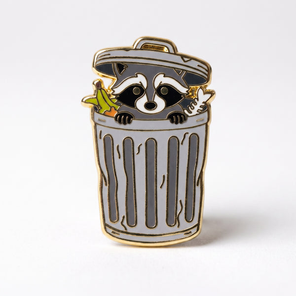 Raccoon Pin (Gold Variant)