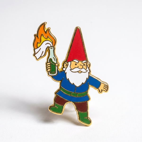 Riot Gnome Pin