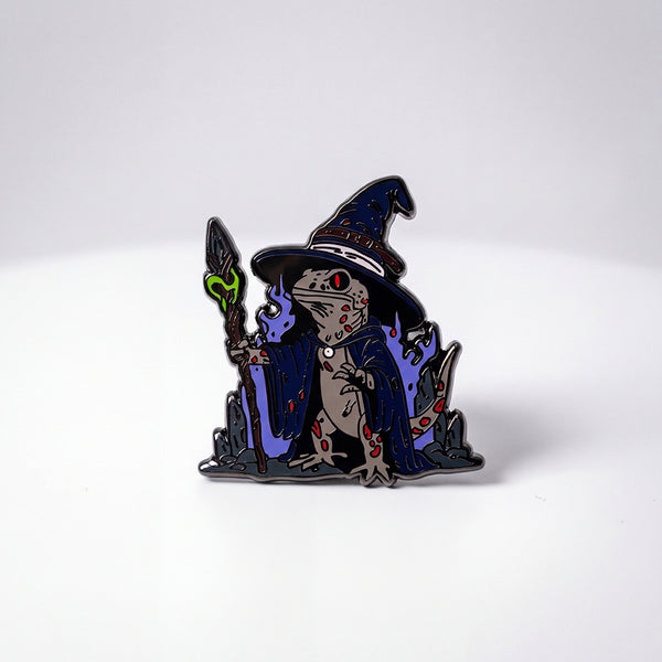 Lizard Wizard Pin (Evil Variant)