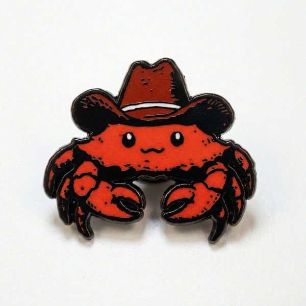 Howdy Crab Pin