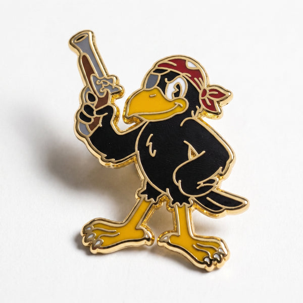 Pirate Bird Pin