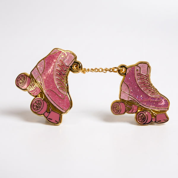 Roller Skates enamel pin