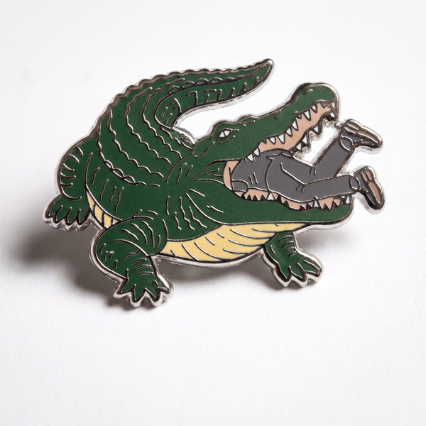 Alligator Dinner Pin