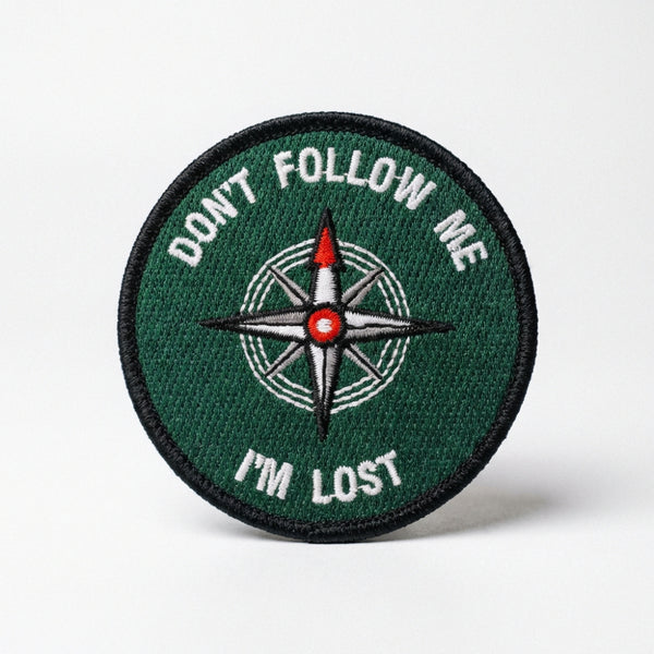 Don't Follow Me, I'm Lost Patch