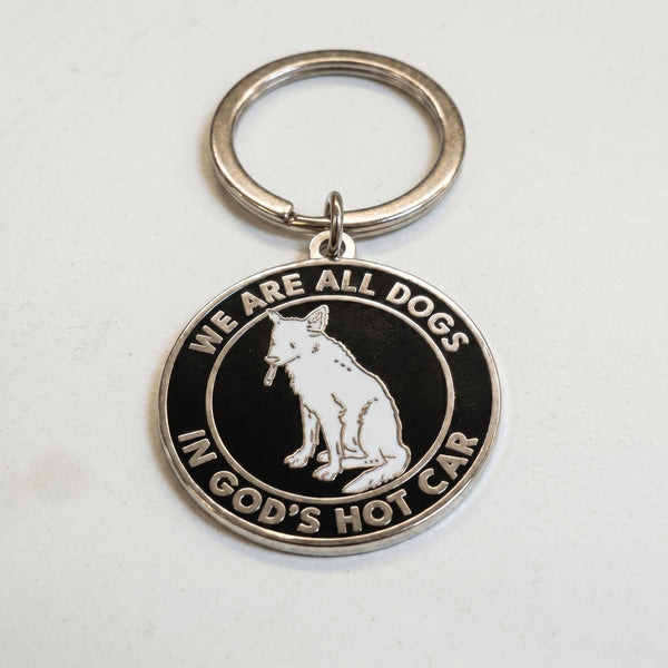 God's Hot Car Keychain