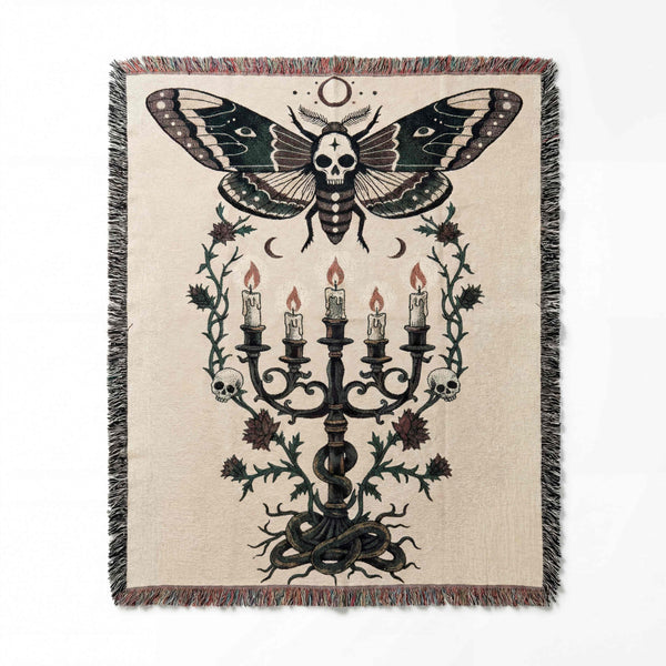 Moth / Candelabra Blanket