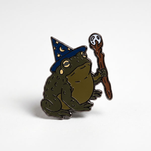 Wizard Frog Pin