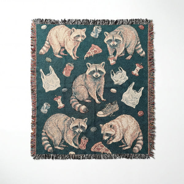 Raccoons Blanket
