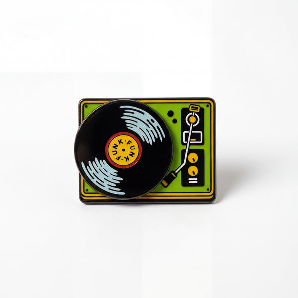 Record Player Deluxe Pin