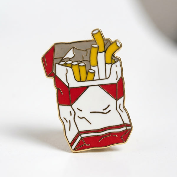 Crushed Cigs Pin