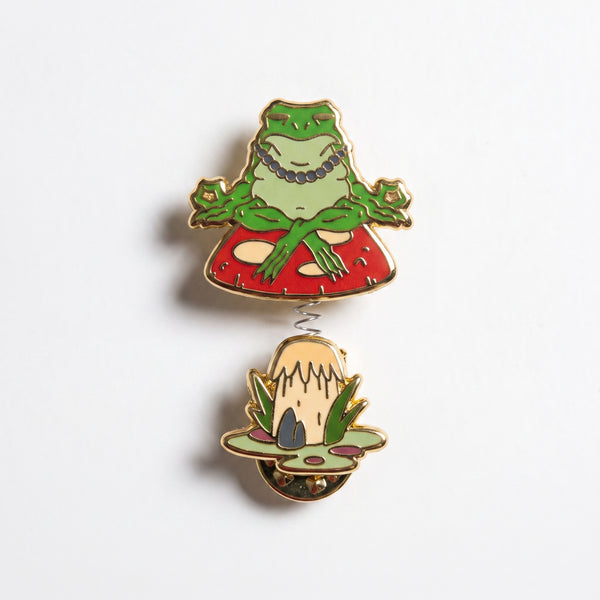Bliss Frog Pin