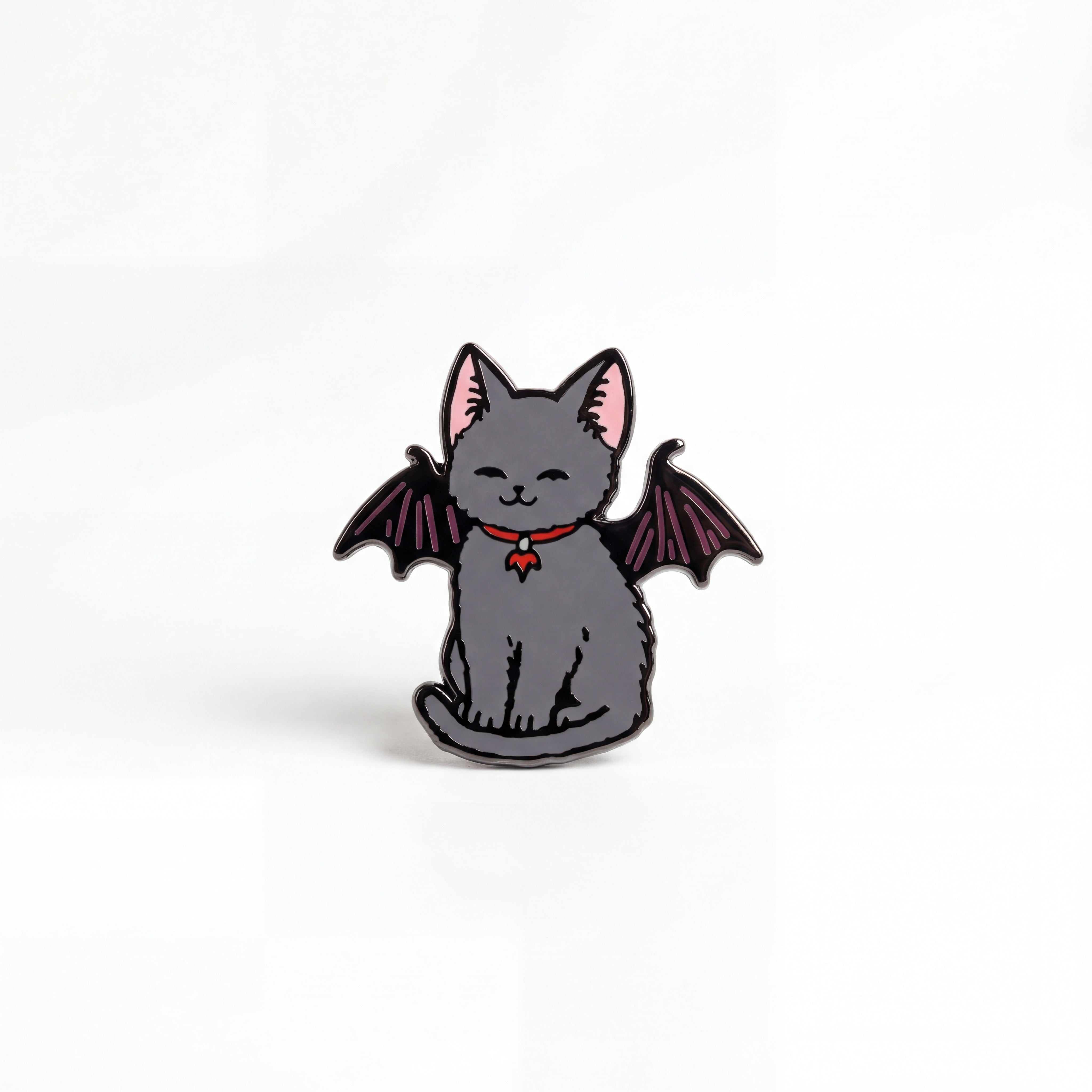 猫翼　CAT WING Strike Gently - Cat Bat Pin (Sketch Variant)