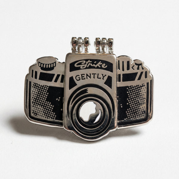 Old Camera Deluxe Pin
