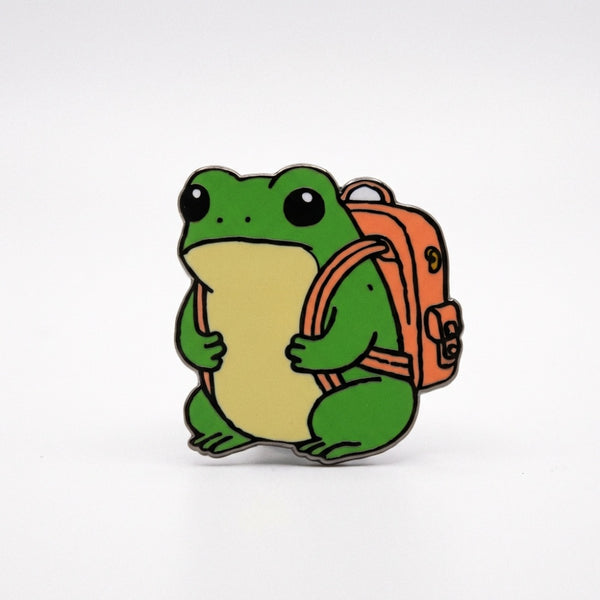 Backpack Frog Pin
