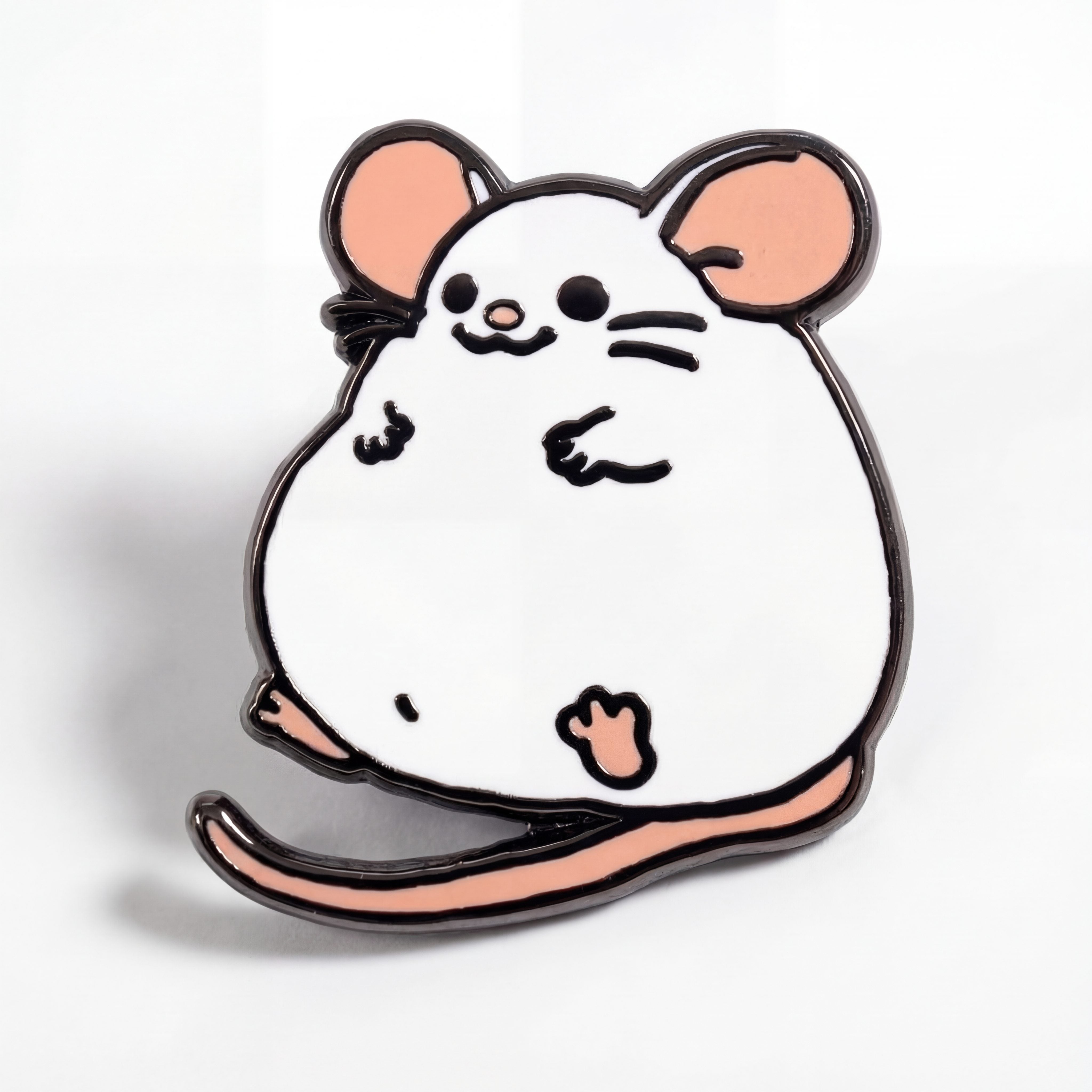 Strike Gently - Fat Rat Pin