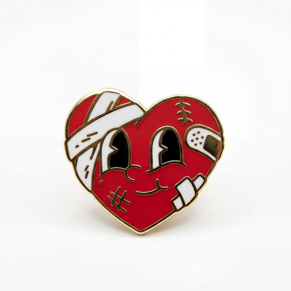 Broken Heart Pin