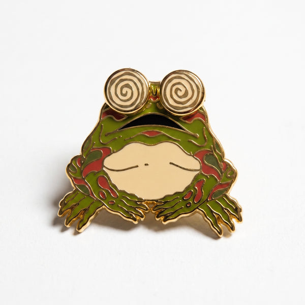 Hypnosis Frog Pin