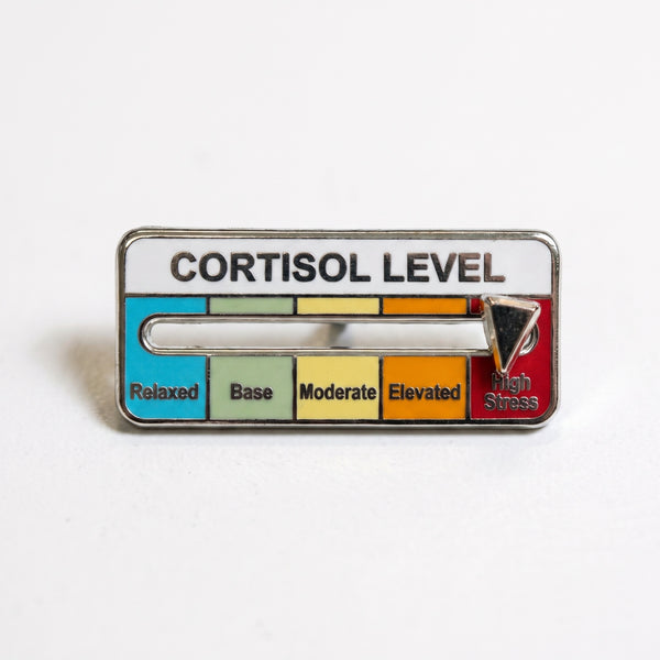 Cortisol Meter Deluxe Pin