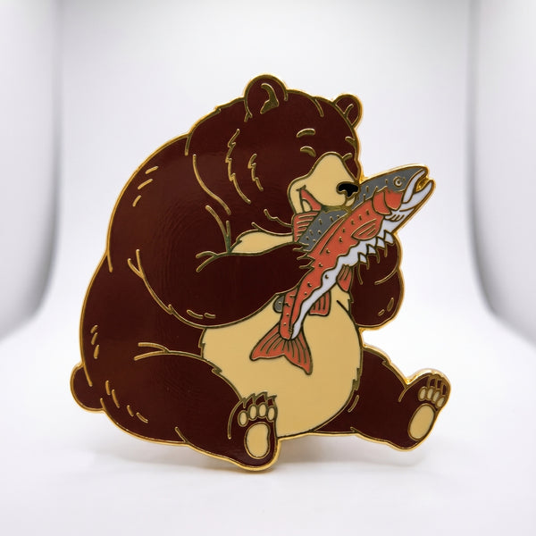 Bear Snack Pin