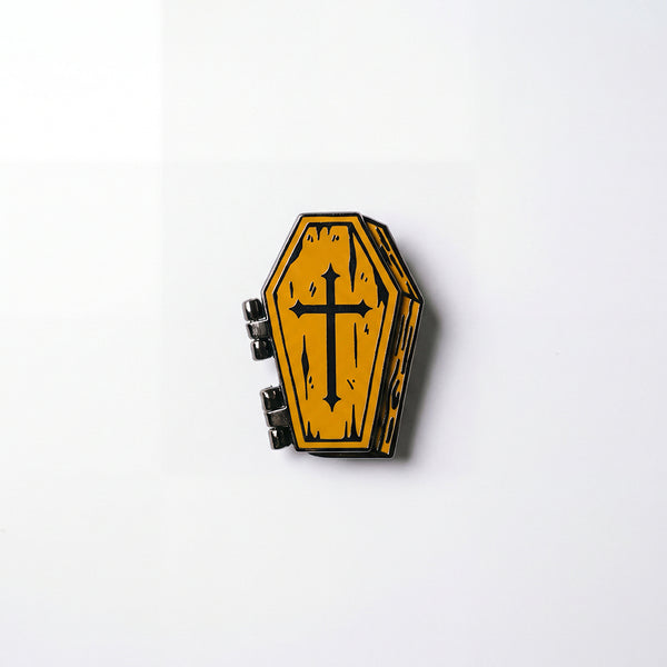 Strike Gently - Coffin Pin (Deluxe)