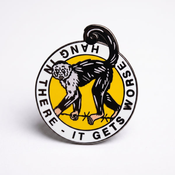 Worse Monkey Pin