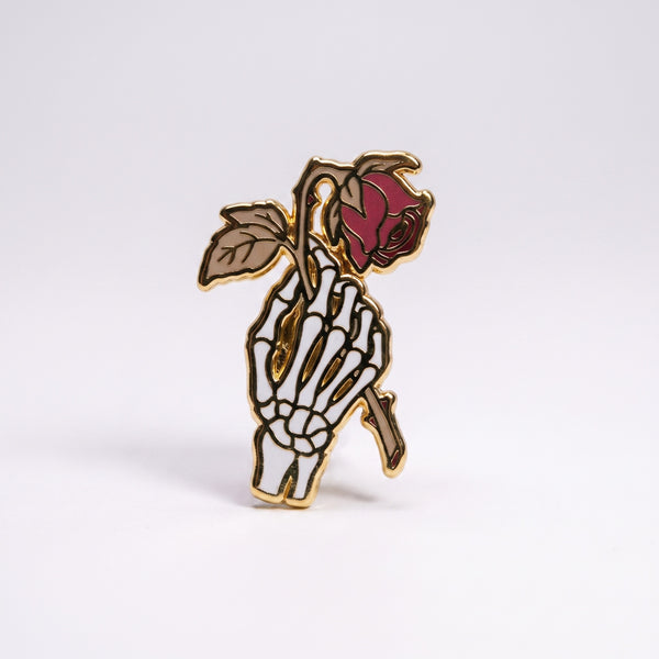 Dead Romantic enamel pin