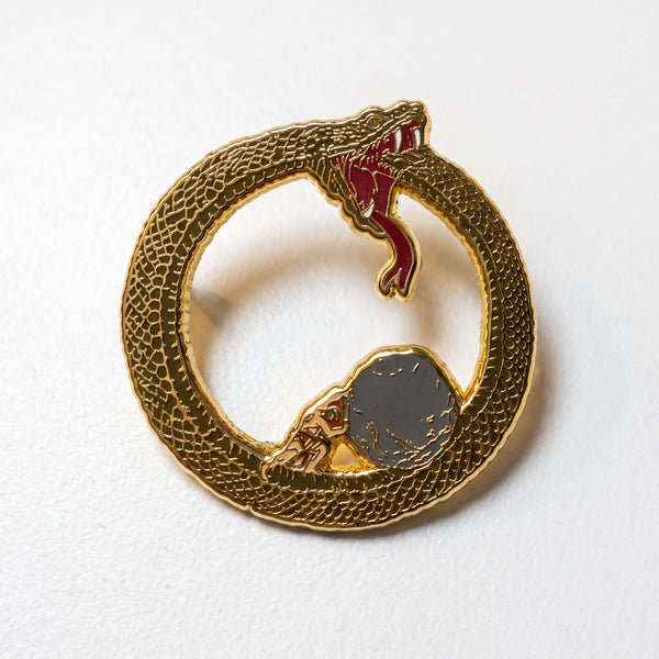 Sisyphus Ouroboros Pin
