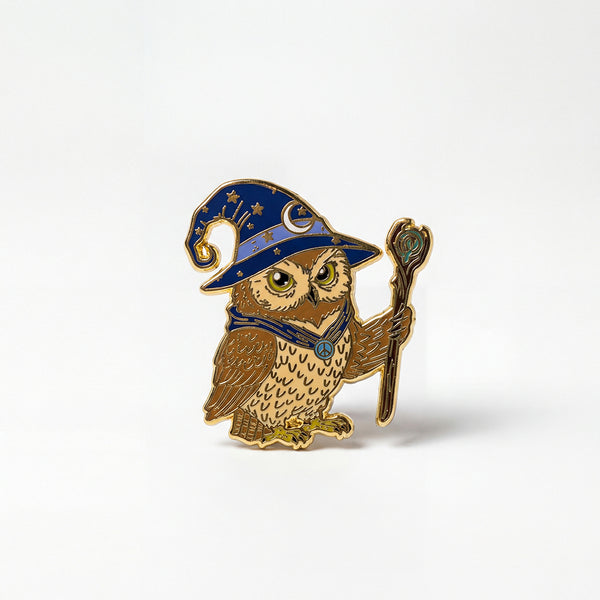 Owl Mage Pin