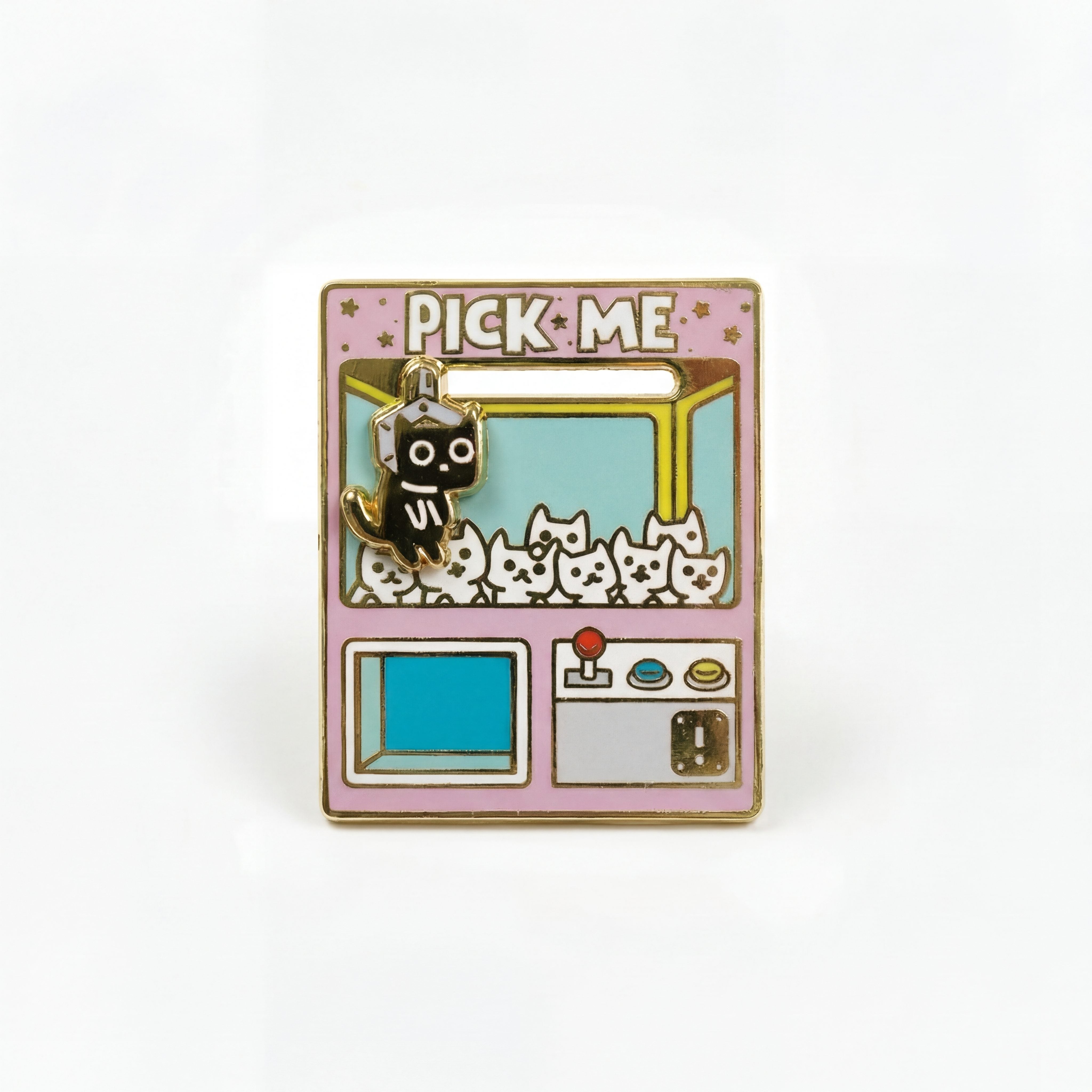Strike Gently - Pick Me Claw Machine Deluxe Pin
